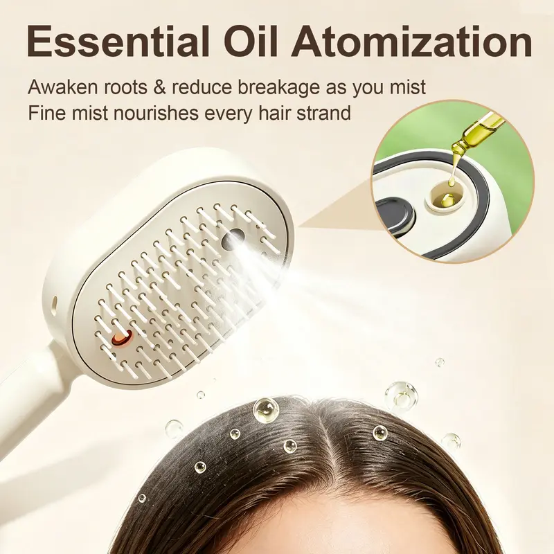 🔥LAST DAY 49% OFF-Electric Spray Air Cushion Massage Comb detail view