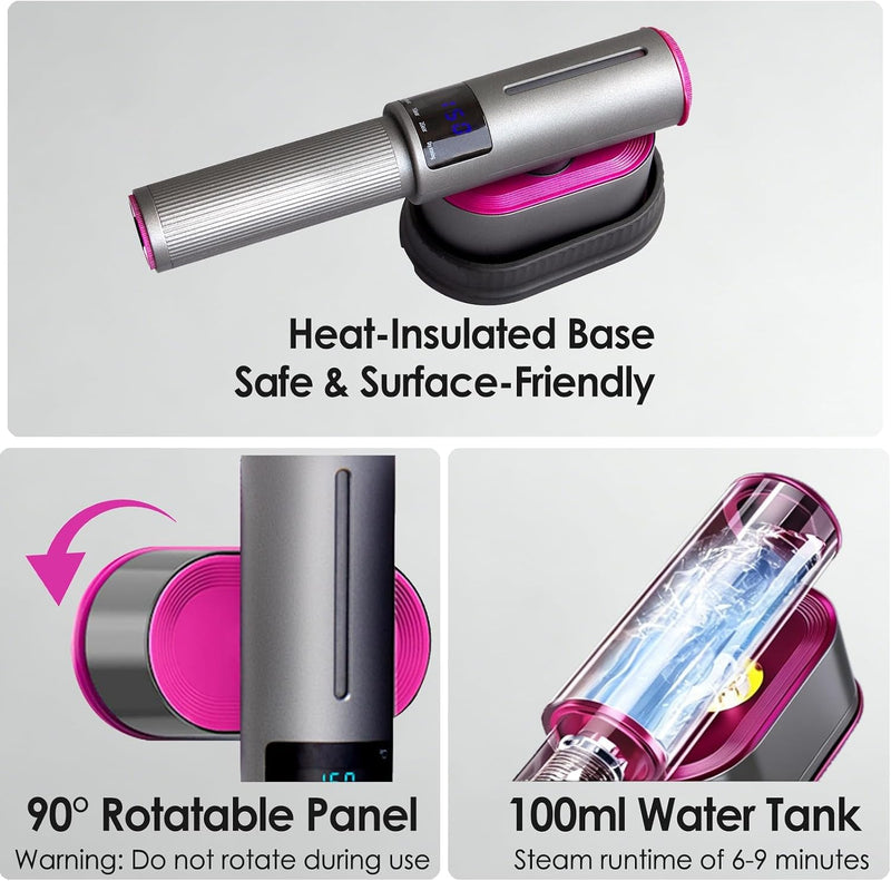 Portable 1200W Travel Garment Steamer | Fast Heat & Powerful Steam detail view
