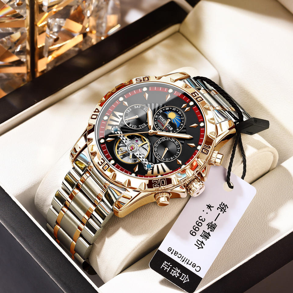 POEDAGAR 1410 | Luxury Automatic Watch بُوداغار 1410 | ساعة أوتوماتيكية فاخرة